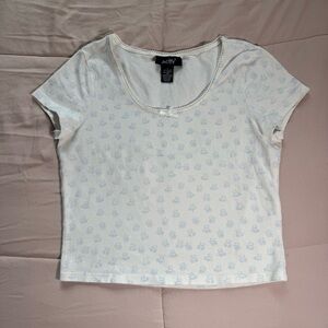 Just Polly Teddy Bear Crop Top